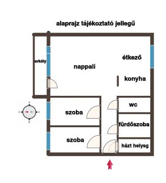 Eladó Lakás 6000 Kecskemét Hunyadiváros ERKÉLYES 3 szobás lakás