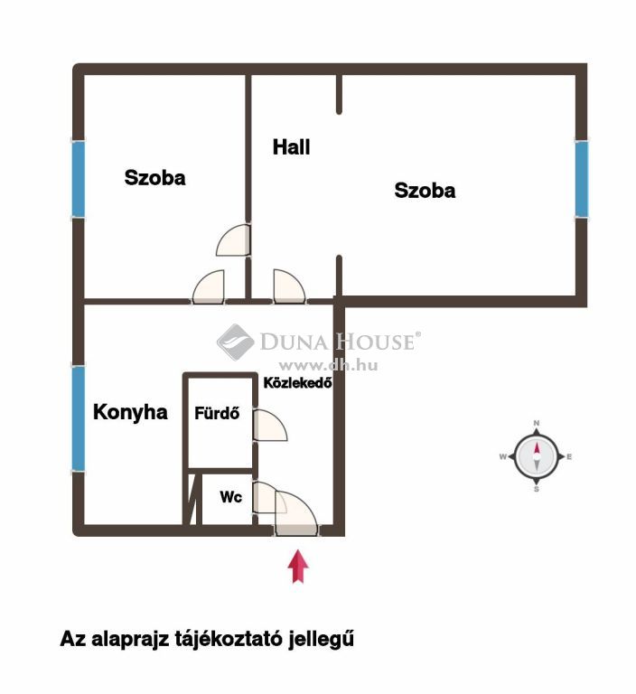 9400 Sopron , Kőfaragó téren földszinti, 53 m2-es lakás eladó — 1/14