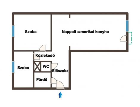 Eladó Lakás 2800 Tatabánya Remek elhelyezkedés, praktikus elrendezés