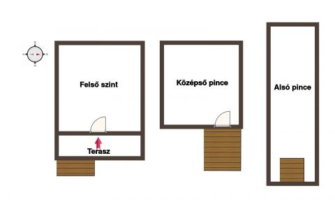 Eladó Ház 6320 Solt Eladó zárt kerti tégla építésű présház a Solti Pincefaluban 