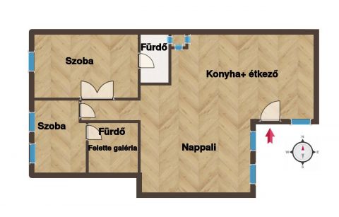 Eladó Lakás 1067 Budapest 6. kerület Szondi utcában, 112m2 prémium lakás