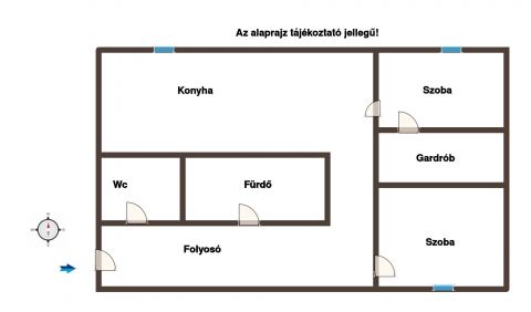 Eladó Lakás 8105 Pétfürdő Pétfürdő központi elhelyezkedésű
