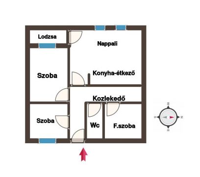 Kiadó Lakás 4025 Debrecen Belváros újépítésű társasházában