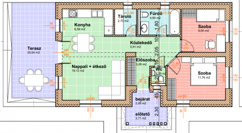 Eladó Ház 2252 Tóalmás Tóalmáson önálló újépítésű otthon terasszal