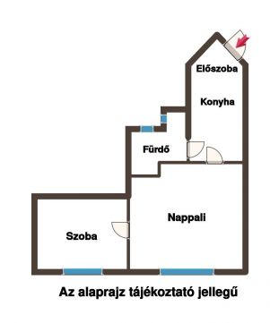 Eladó Lakás 1131 Budapest 13. kerület TELJESEN FELÚJÍTOTT, 59 nm-es, 2 szobás, lakás